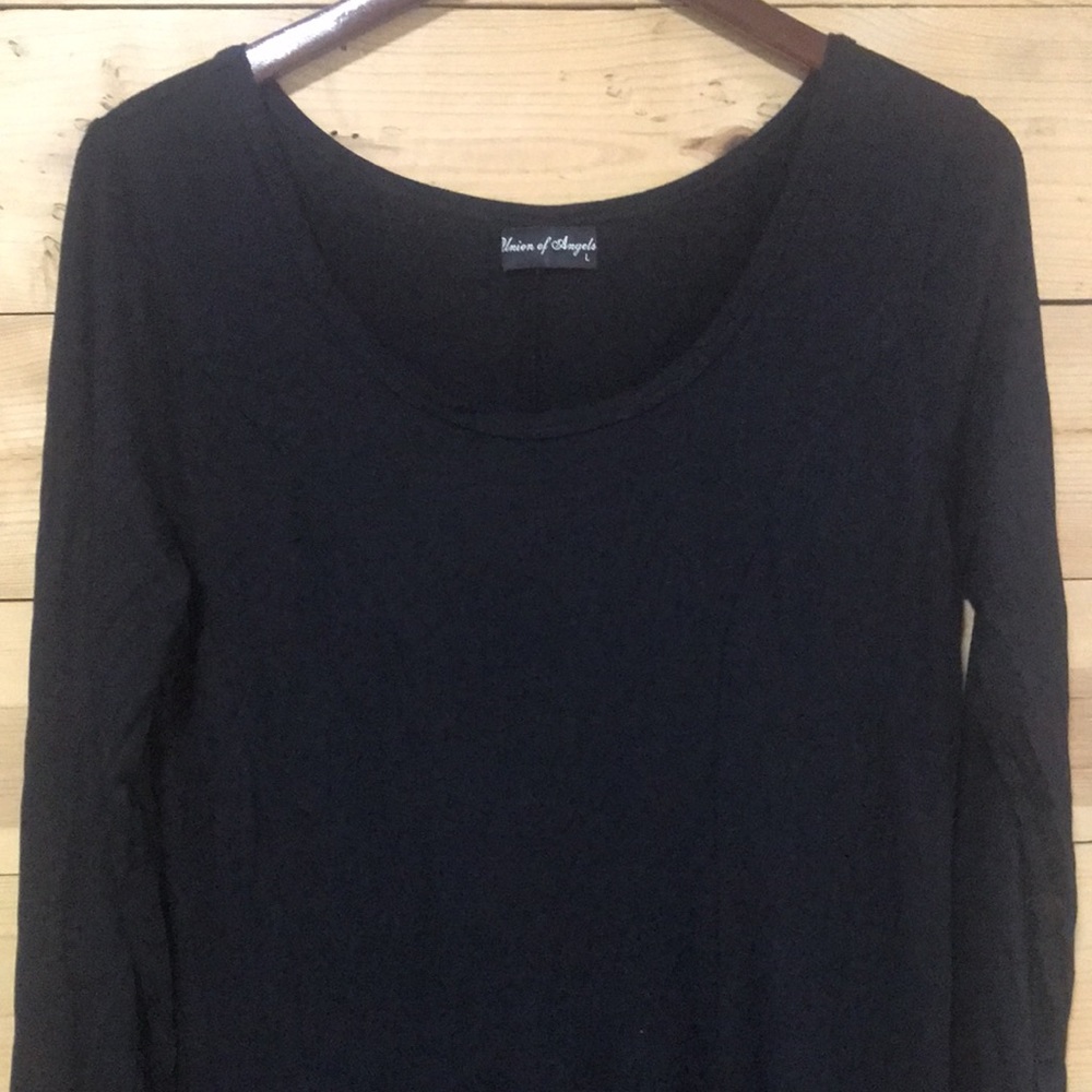 Excellent condition Union of Angels boutique brand hi low slinky dress Large - Picture 11 of 14